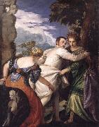 Paolo Veronese Allegory of Vice and Virtue oil painting on canvas